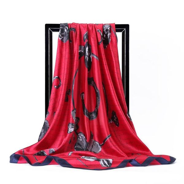 scarves silk scarf for women satin square hijab scarfs shawls wraps letters print head 90cm x wholesale, Blue;gray
scarves silk scarf for women satin square hijab scarfs shawls wraps letters print head 90cm x wholesale, Blue;gray