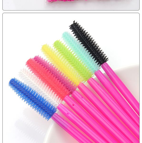 disposable eyelash brushes 50 pcs a bag planting grafting silicone brush eyebrow curl portable lash makeup tools super quality
disposable eyelash brushes 50 pcs a bag planting grafting silicone brush eyebrow curl portable lash makeup tools super quality