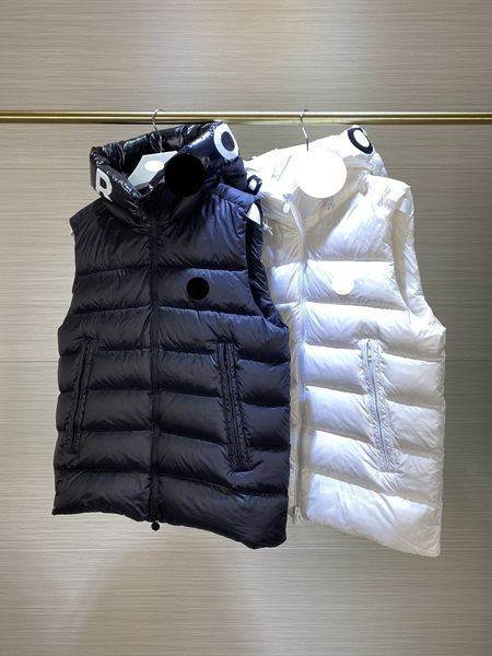 monclair luxury france men's vests designer brand maya fashion all-match classic thick warm letter hooded vest, Black;white
monclair luxury france men's vests designer brand maya fashion all-match classic thick warm letter hooded vest, Black;white
