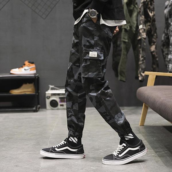 men's pants leisure trousers han edition of 2021 easing nine points movement bouquet camouflage feet cotton overalls, Black
men's pants leisure trousers han edition of 2021 easing nine points movement bouquet camouflage feet cotton overalls, Black