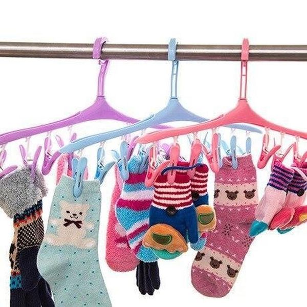 hangers & racks multifunction 8 clips plastic drying rack rotatable windproof underwear socks clothes clip hanging hanger household items
hangers & racks multifunction 8 clips plastic drying rack rotatable windproof underwear socks clothes clip hanging hanger household items
