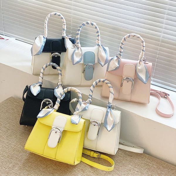 summer girls handbags 2021 women pu solid colors one shoulder bags fashion lady silk scarf wallet commuter small square bag f491, Black
summer girls handbags 2021 women pu solid colors one shoulder bags fashion lady silk scarf wallet commuter small square bag f491, Black