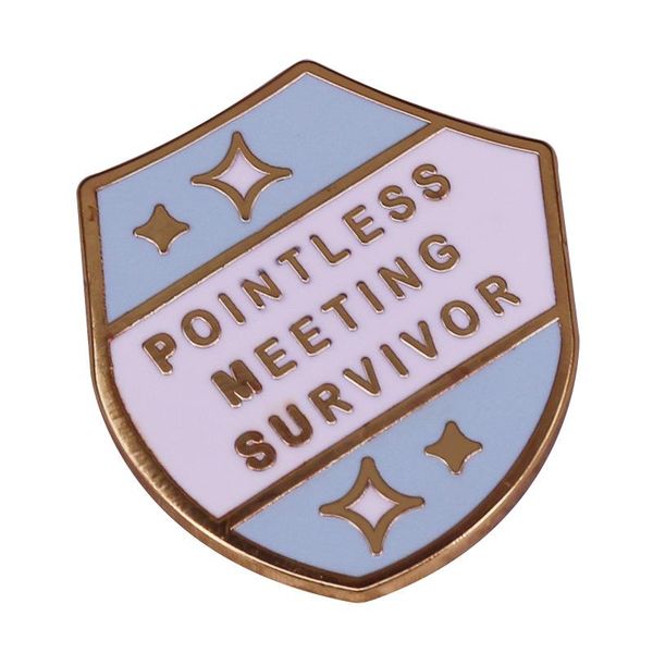 pins, brooches funny work humor shield shape enamel pin do you hate meetings show people that office with this great brooch, Gray
pins, brooches funny work humor shield shape enamel pin do you hate meetings show people that office with this great brooch, Gray
