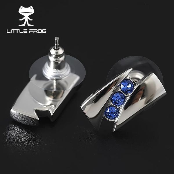 stud little frog 1 pair women's fashion lady earring elegant blue crystal rhinestone ear earrings, Golden;silver
stud little frog 1 pair women's fashion lady earring elegant blue crystal rhinestone ear earrings, Golden;silver