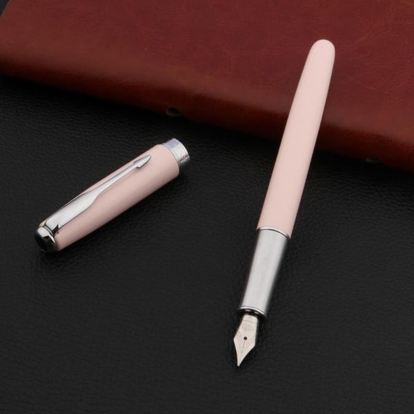 macaron fountain pen fashion color pink green metal ink pens for stationery office school supplies writing
macaron fountain pen fashion color pink green metal ink pens for stationery office school supplies writing