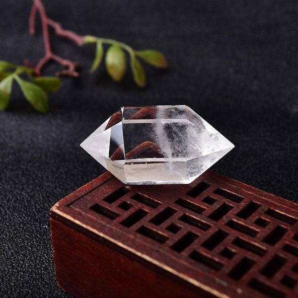 decorative objects & figurines natural clear quartz crystal hexagonal double terminated points wand meditation reiki healing stone diy miner
decorative objects & figurines natural clear quartz crystal hexagonal double terminated points wand meditation reiki healing stone diy miner