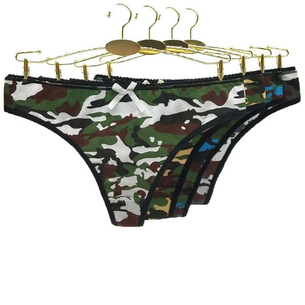 women's panties 6pcs cotton camouflage ladies g-string underpants female thongs briefs -xl comfortable underwear, Black;pink
women's panties 6pcs cotton camouflage ladies g-string underpants female thongs briefs -xl comfortable underwear, Black;pink