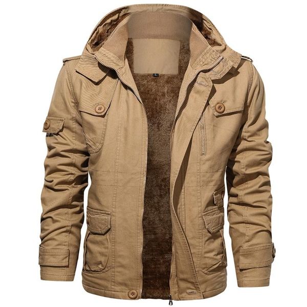 men's trench coats winter jacket casual solid windproof long sleeve stand collar hooded zipper pocket fashion male coat, Tan;black
men's trench coats winter jacket casual solid windproof long sleeve stand collar hooded zipper pocket fashion male coat, Tan;black