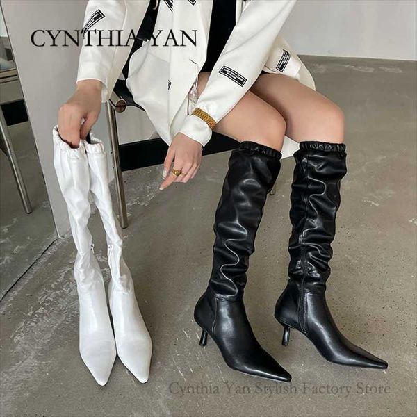 boots women autumn winter high heel faux leather pointed toe woman slim party nightclub shoes black white booties
boots women autumn winter high heel faux leather pointed toe woman slim party nightclub shoes black white booties