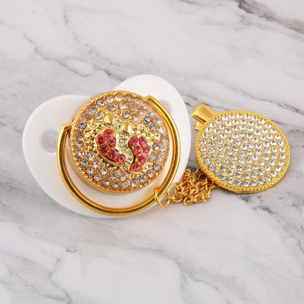 pacifiers# adorable white footprint baby girls bling pacifier and clip bpa luxury shower set
pacifiers# adorable white footprint baby girls bling pacifier and clip bpa luxury shower set