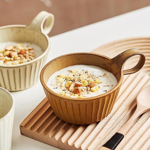 mugs japanese vintage coarse pottery milk breakfast mug ceramic household microwave oven oatmeal coffee cup yogurt drinkware
mugs japanese vintage coarse pottery milk breakfast mug ceramic household microwave oven oatmeal coffee cup yogurt drinkware