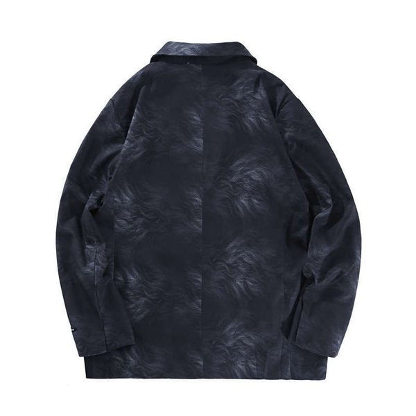 & men's suits blazerscoat spring and autumn fashion brand line pattern lovers casual loose suit jacket, White;black
& men's suits blazerscoat spring and autumn fashion brand line pattern lovers casual loose suit jacket, White;black