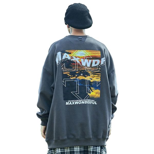 men's hoodies & sweatshirts hip hop graphic crewneck men streetwear fashion clothes, Black
men's hoodies & sweatshirts hip hop graphic crewneck men streetwear fashion clothes, Black