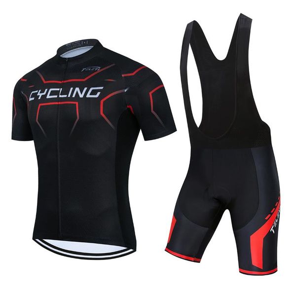 racing sets men pro cycling short sleeve jersey set summer breathable sports suit mtb bike clothing teleyi bicycle clothes casual wear, Black;blue
racing sets men pro cycling short sleeve jersey set summer breathable sports suit mtb bike clothing teleyi bicycle clothes casual wear, Black;blue