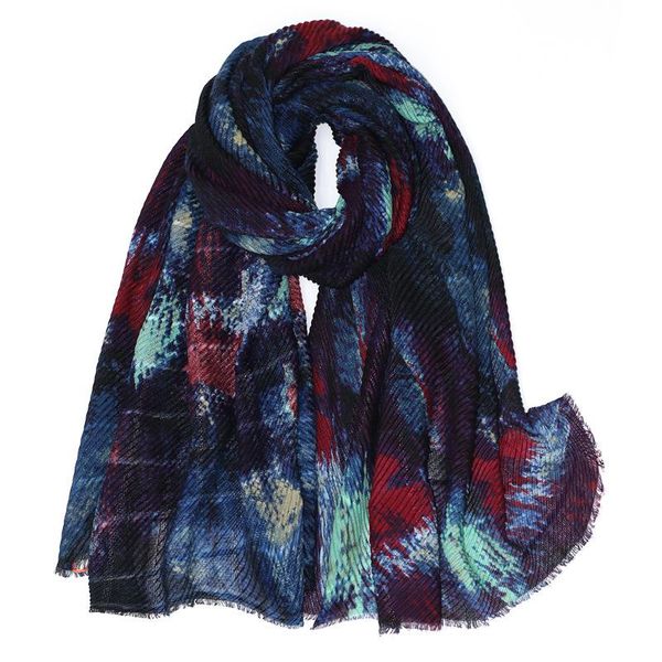 scarves 2021 fashion abstract color fringe lurex shawls women long ripple crinkle head wrap hijab, Blue;gray
scarves 2021 fashion abstract color fringe lurex shawls women long ripple crinkle head wrap hijab, Blue;gray