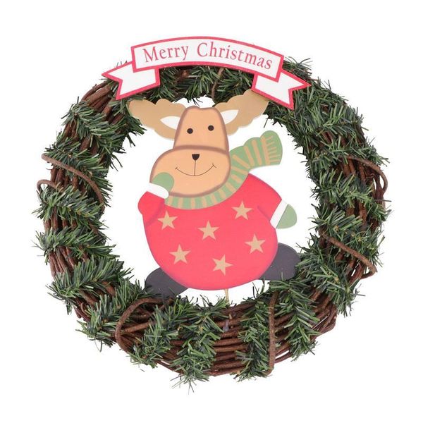 1pc christmas themed wreath rattan weaving garland lovely home decoration decorative flowers & wreaths
1pc christmas themed wreath rattan weaving garland lovely home decoration decorative flowers & wreaths