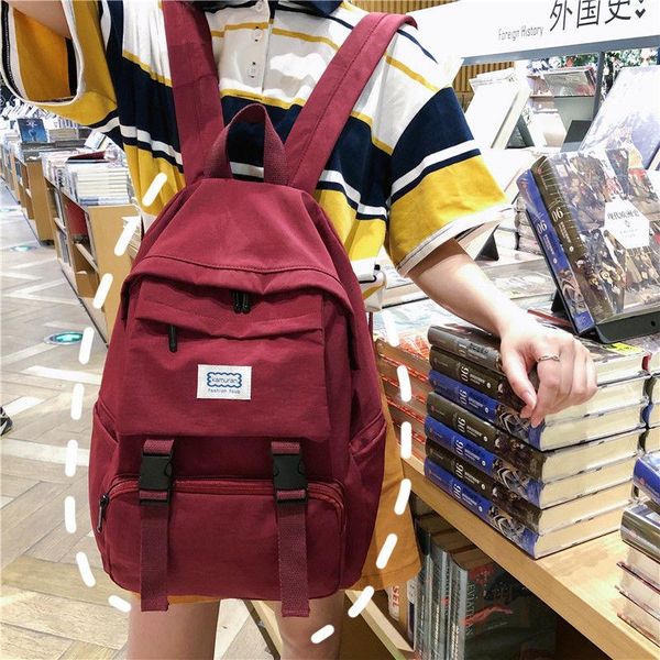 school bags middle high teen schoolbag girls backpacks women student teenage lightweight nylon bookbag campus college style 2021
school bags middle high teen schoolbag girls backpacks women student teenage lightweight nylon bookbag campus college style 2021