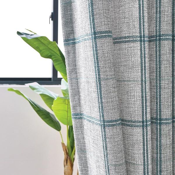 nordic style checked cotton linen yarn-dyed curtains suitable for bedroom living room european blackout custom curtain & drapes
nordic style checked cotton linen yarn-dyed curtains suitable for bedroom living room european blackout custom curtain & drapes