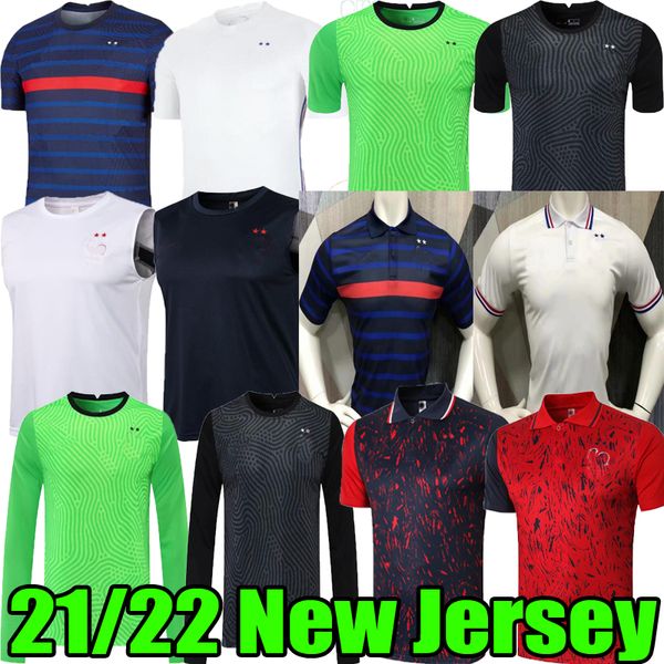 20 21 22 benzema mbappe griezmann france polo soccer jersey 2021 2022 pogba giroud kante maillot de foot equipe vest training wear football, Black;yellow
20 21 22 benzema mbappe griezmann france polo soccer jersey 2021 2022 pogba giroud kante maillot de foot equipe vest training wear football, Black;yellow