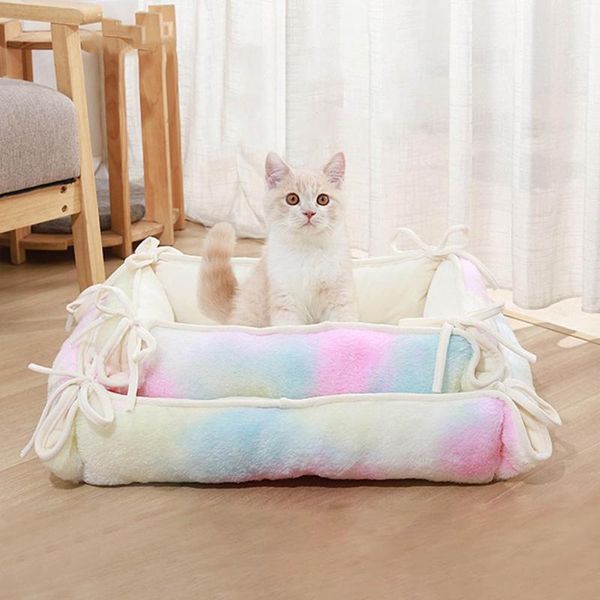 cat beds & furniture skin-friendly practical cute pet dogs cats nest bed foldable kitten house detachable supplies
cat beds & furniture skin-friendly practical cute pet dogs cats nest bed foldable kitten house detachable supplies