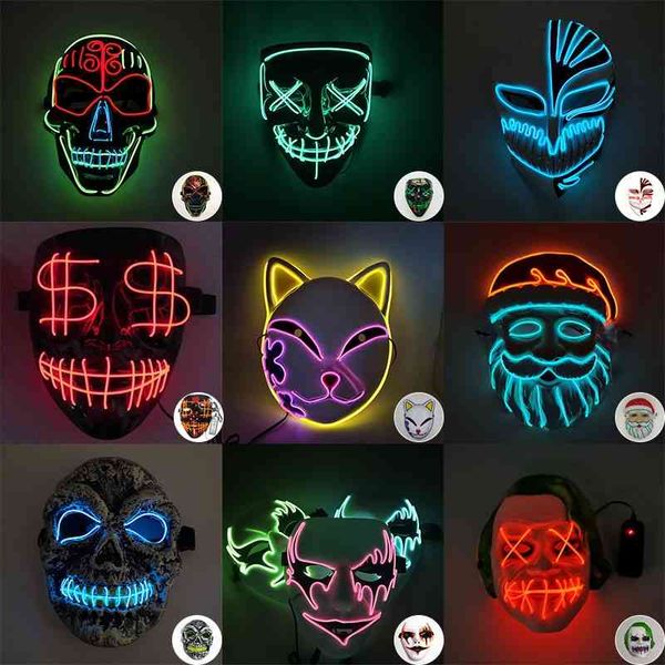disco dance led cool luminous mask halloween funny horror el cold light creative mask
disco dance led cool luminous mask halloween funny horror el cold light creative mask