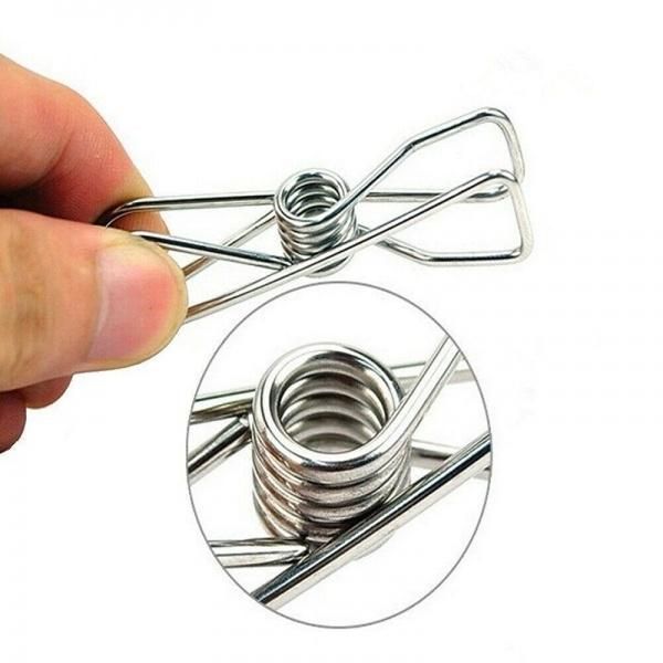 hangers & racks 10/20pcs practical stainless steel clothes pegs hanging clip pins laundry windproof clamp for home school dormitory
hangers & racks 10/20pcs practical stainless steel clothes pegs hanging clip pins laundry windproof clamp for home school dormitory