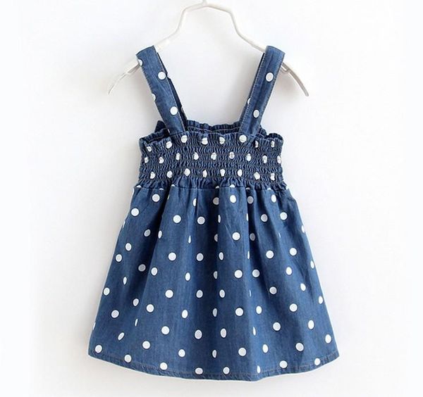 girl's dresses 2021 summer girls dress dot bow denim strap baby girl suitable for children 3-7 years old, Red;yellow
girl's dresses 2021 summer girls dress dot bow denim strap baby girl suitable for children 3-7 years old, Red;yellow