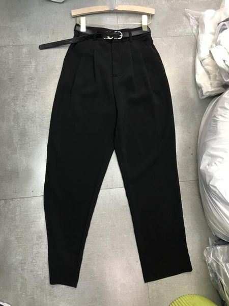 2021 spring new fashion high waist baidu slim girl regular casual radish pants european goods, Black
2021 spring new fashion high waist baidu slim girl regular casual radish pants european goods, Black