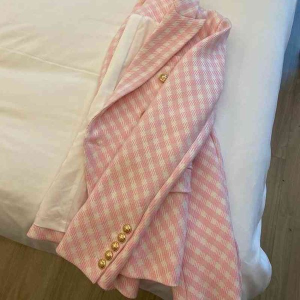 women's suits & blazers nomikuma autumn korean plaid suit jacket fashion double breasted notched collar blazer coat causal elegant 6z55, White;black
women's suits & blazers nomikuma autumn korean plaid suit jacket fashion double breasted notched collar blazer coat causal elegant 6z55, White;black
