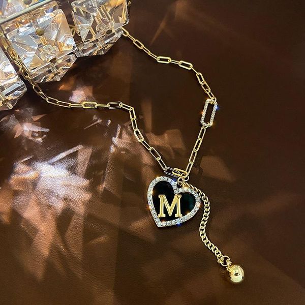 chains design sense m letter tassel titanium steel color fast necklace fashion luxury women's neck chain party sweater, Silver
chains design sense m letter tassel titanium steel color fast necklace fashion luxury women's neck chain party sweater, Silver