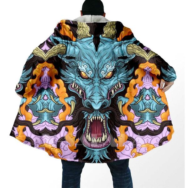 men's wool & blends thick warm hooded cloak for women men samurai mask tattoo ninja overcoat coat windproof fleece cape robe blanket-3, Black
men's wool & blends thick warm hooded cloak for women men samurai mask tattoo ninja overcoat coat windproof fleece cape robe blanket-3, Black