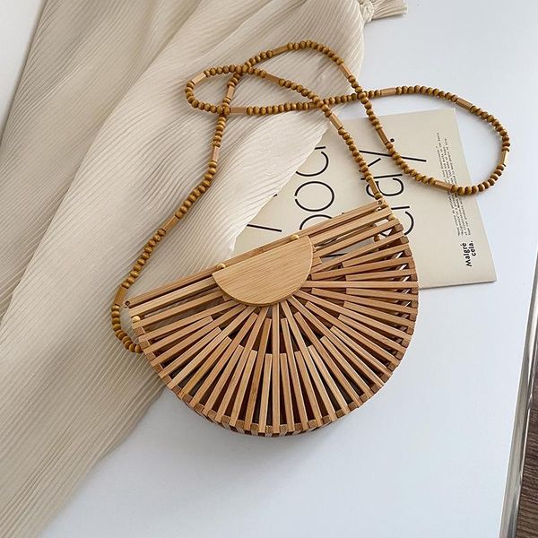 evening bags semicircle bamboo small crossbody shoulder with handle for women 2021 summer luxury beach handbags
evening bags semicircle bamboo small crossbody shoulder with handle for women 2021 summer luxury beach handbags