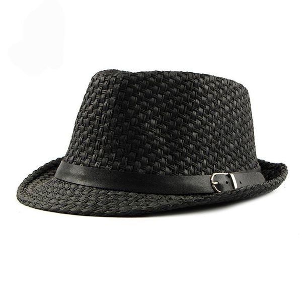 wide brim hats qpalcr jazz women fashion simple sun hat summer sunscreen breathable straw male black casual panama cap, Blue;gray
wide brim hats qpalcr jazz women fashion simple sun hat summer sunscreen breathable straw male black casual panama cap, Blue;gray