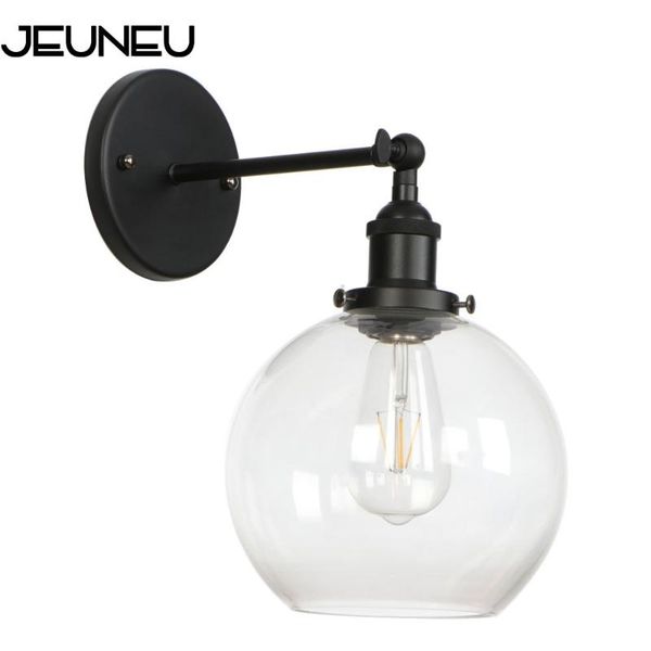wall lamp retro simple iron&glass modern black light led e27 110-240v for living room restaurant cafe aisle corridor
wall lamp retro simple iron&glass modern black light led e27 110-240v for living room restaurant cafe aisle corridor