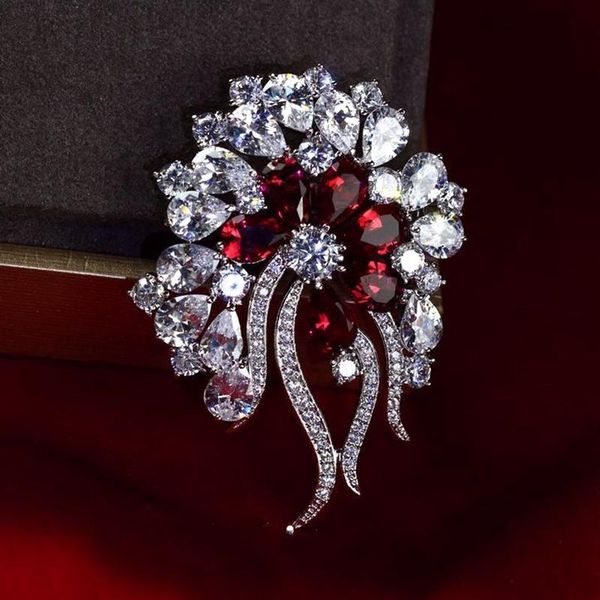 pins, brooches luxury flower brooch paved zircon stone round shape pin women wedding party jewelry, Gray
pins, brooches luxury flower brooch paved zircon stone round shape pin women wedding party jewelry, Gray