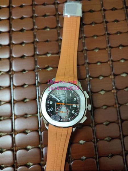 classic mens watches 42mm 5968a 001 mechanical black dial steel bezel sapphire glass orange rubber strap luxury watch waterproof luminous, Slivery;brown
classic mens watches 42mm 5968a 001 mechanical black dial steel bezel sapphire glass orange rubber strap luxury watch waterproof luminous, Slivery;brown