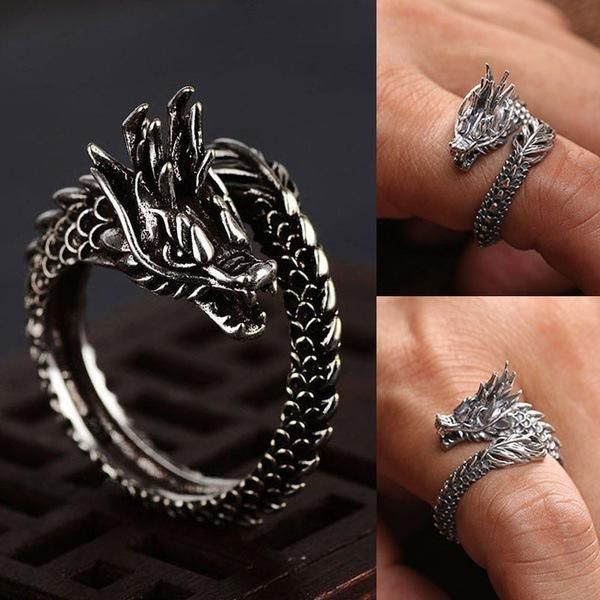 cluster rings retro s925 silver color dragon ring men's and women's opening hip-hop obsidian bizuteria gemstone 2021, Golden;silver
cluster rings retro s925 silver color dragon ring men's and women's opening hip-hop obsidian bizuteria gemstone 2021, Golden;silver
