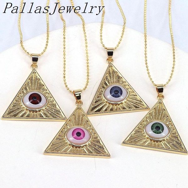 pendant necklaces 10pcs bohemian colorful eye triangle heart for women gift bling turkish choker clavicle chain wedding, Silver
pendant necklaces 10pcs bohemian colorful eye triangle heart for women gift bling turkish choker clavicle chain wedding, Silver