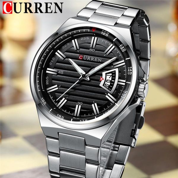 wristwatches curren sport men watch silver military fashion waterproof male clock stainless steel quartz man wristwatch 837, Slivery;brown
wristwatches curren sport men watch silver military fashion waterproof male clock stainless steel quartz man wristwatch 837, Slivery;brown