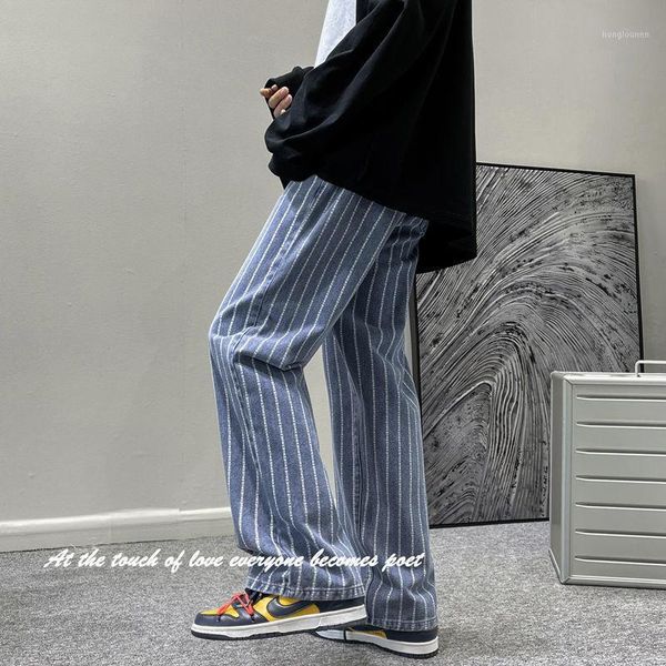men's jeans 2021 streetwear stripe printing casual pants baggy homme cargo pocket biker denim classic style blue trousers s-3xl
men's jeans 2021 streetwear stripe printing casual pants baggy homme cargo pocket biker denim classic style blue trousers s-3xl