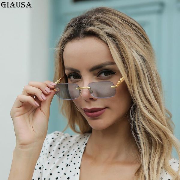 sunglasses 2021 rimless women square fashion glasses tide vasos decorativos zonnebril dames lunette de soleil femme shades, White;black
sunglasses 2021 rimless women square fashion glasses tide vasos decorativos zonnebril dames lunette de soleil femme shades, White;black