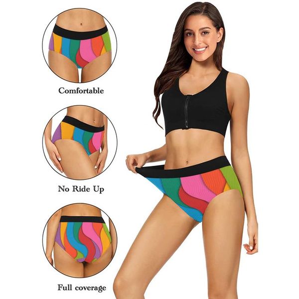 one-piece suits summer 3d printed women's underwear fitting low waist large size swimming trunks
one-piece suits summer 3d printed women's underwear fitting low waist large size swimming trunks