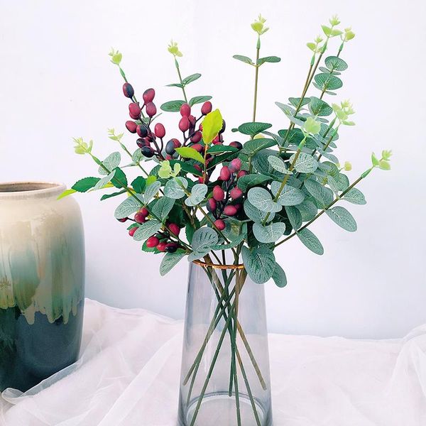 decorative flowers & wreaths green artificial plants eucalyptus leaves rose gypsophila flower branch diy wedding bride bouquet for home bedr
decorative flowers & wreaths green artificial plants eucalyptus leaves rose gypsophila flower branch diy wedding bride bouquet for home bedr