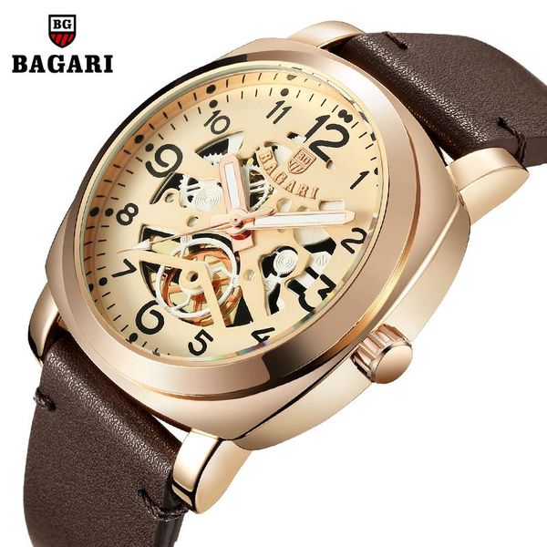 wristwatches bagari quartz business men watch 30m waterproof pu leather military sport wrist man relogio masculino, Slivery;brown
wristwatches bagari quartz business men watch 30m waterproof pu leather military sport wrist man relogio masculino, Slivery;brown