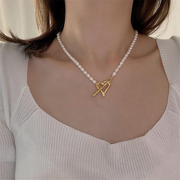 pendant necklaces 2021 korean fashion imitation pearl beaded geometric round love heart elegant necklace for women girls jewelry gifts, Silver
pendant necklaces 2021 korean fashion imitation pearl beaded geometric round love heart elegant necklace for women girls jewelry gifts, Silver