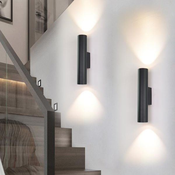 indoor led wall lamps el bedside cob 12w light bedroom stair sconces black decorative modern lamp
indoor led wall lamps el bedside cob 12w light bedroom stair sconces black decorative modern lamp