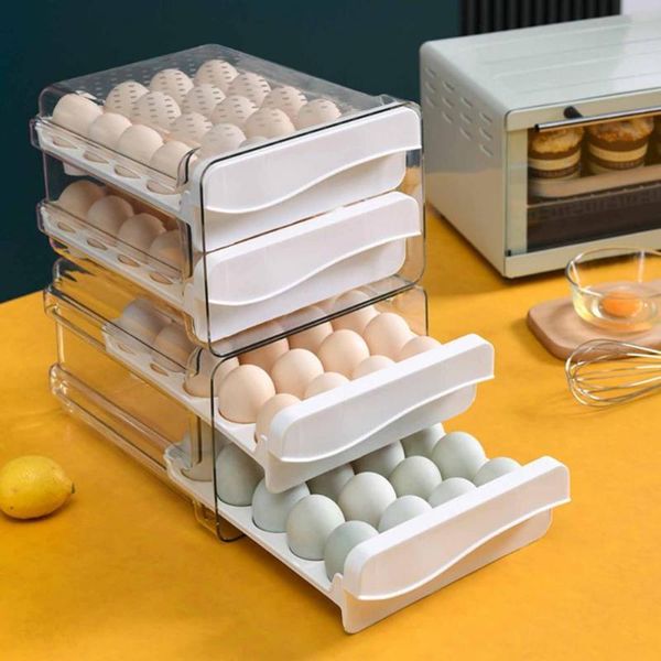 storage bottles & jars superimposable rolling egg carton transparent drawer type fresh-keeping box fridge container for home
storage bottles & jars superimposable rolling egg carton transparent drawer type fresh-keeping box fridge container for home