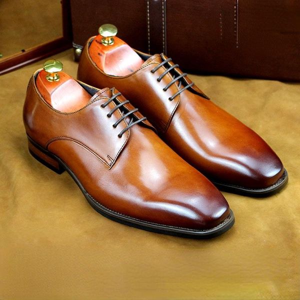 dress shoes men italian wingtip genuine leather derby pointed toe lace-up oxford wedding business mens platform size 44, Black
dress shoes men italian wingtip genuine leather derby pointed toe lace-up oxford wedding business mens platform size 44, Black