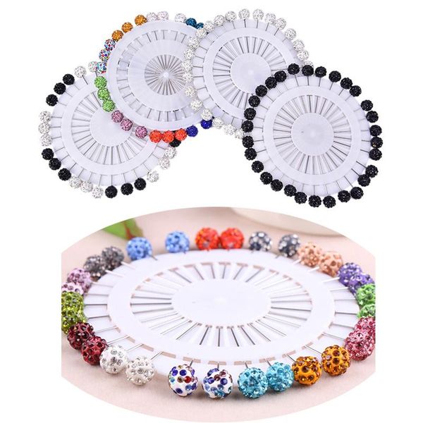 pins, brooches 12/30pcs fashion crystal ball brooch pin muslim hijab scarf pins clip wedding for women with hat, Gray
pins, brooches 12/30pcs fashion crystal ball brooch pin muslim hijab scarf pins clip wedding for women with hat, Gray