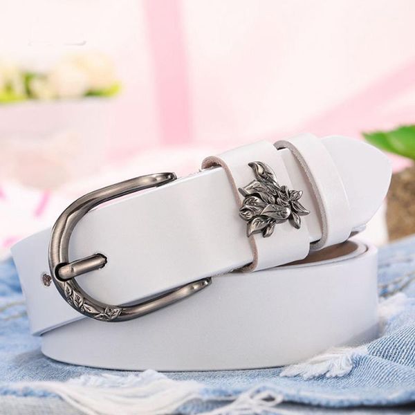 belts pin buckles women silver buckle leather for retro wild waistbands strap ladies jeans accessories, Black;brown
belts pin buckles women silver buckle leather for retro wild waistbands strap ladies jeans accessories, Black;brown